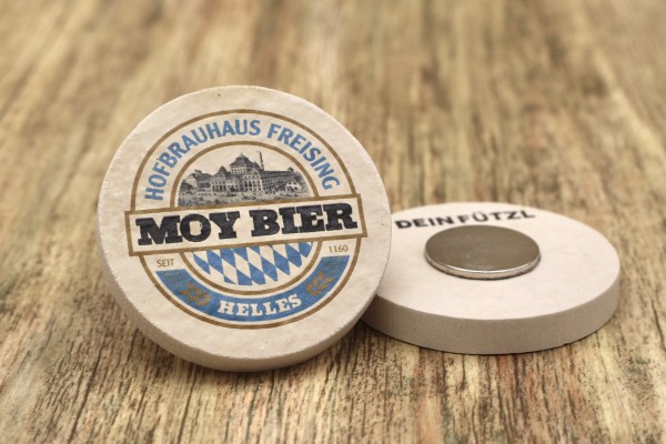 Moy Bier - Kühlschrankmagnet 48mm