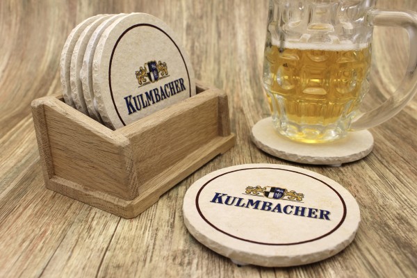 Kulmbacher - Natursteinuntersetzer