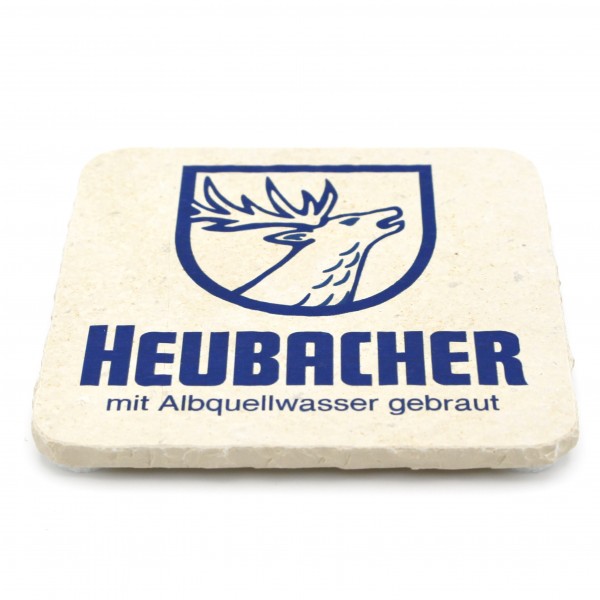 Heubacher Hirschbrauerei - Natursteinuntersetzer