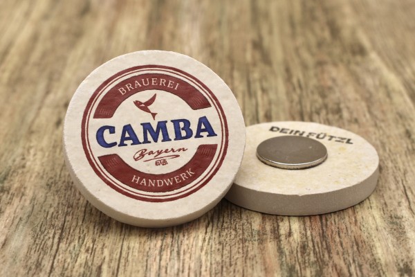 Camba Bavaria - Kühlschrankmagnet 48mm