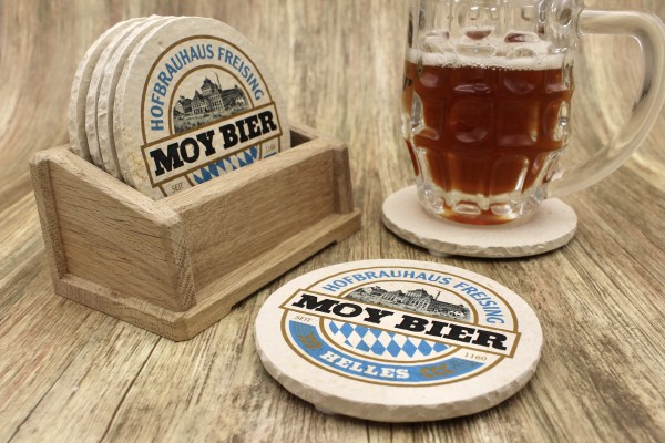 Moy Bier - Natursteinuntersetzer