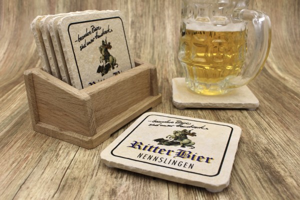 Ritter Bier Nennslingen - Natursteinuntersetzer