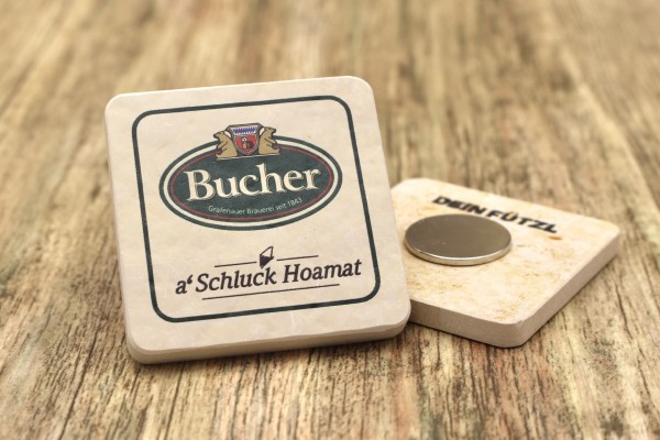 Bucher Bräu - Kühlschrankmagnet 48mm