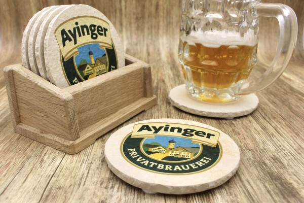 Ayinger - Natursteinuntersetzer
