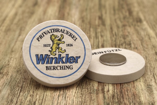 Winkler Berching - Kühlschrankmagnet 48mm